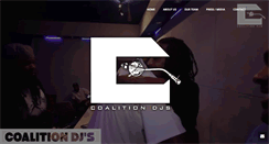 Desktop Screenshot of coalitiondjs.com